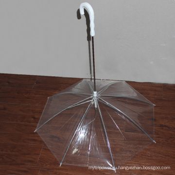 Прозрачный PVC специальной формы любимчика собака зонтик 